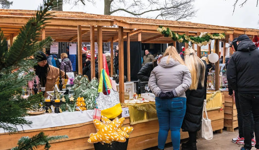 The Blue Barn Coffee & Tea is te vinden op de IJzeren Man Kerstmarkt in Vught!