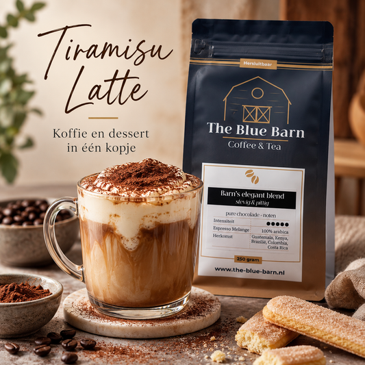 Tiramisu Latte: koffie en dessert in één kopje