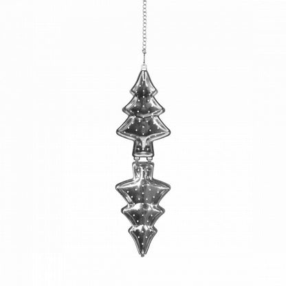 Kerstboom thee-ei RVS