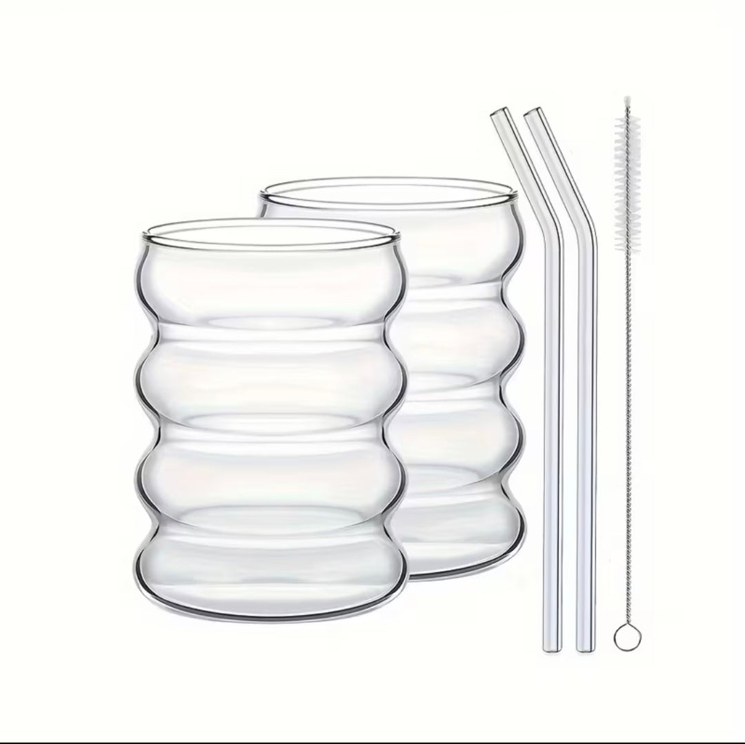 Barn's Matcha Glazenset – Set van 2