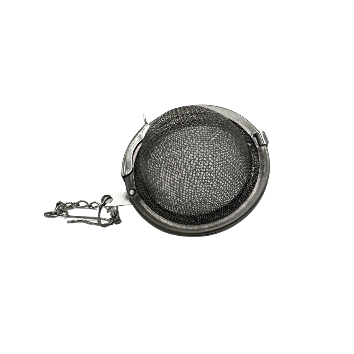 RVS Ronde Theezeef met kettinkje